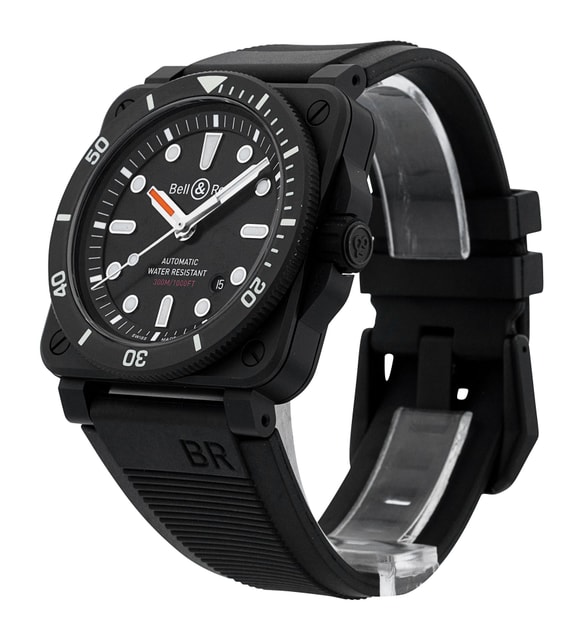 Bell and Ross BR03-92 BR0392-D-BL-CE/SRB Image 2